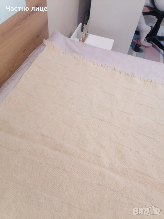 120/200 Вълнено одеало, снимка 1