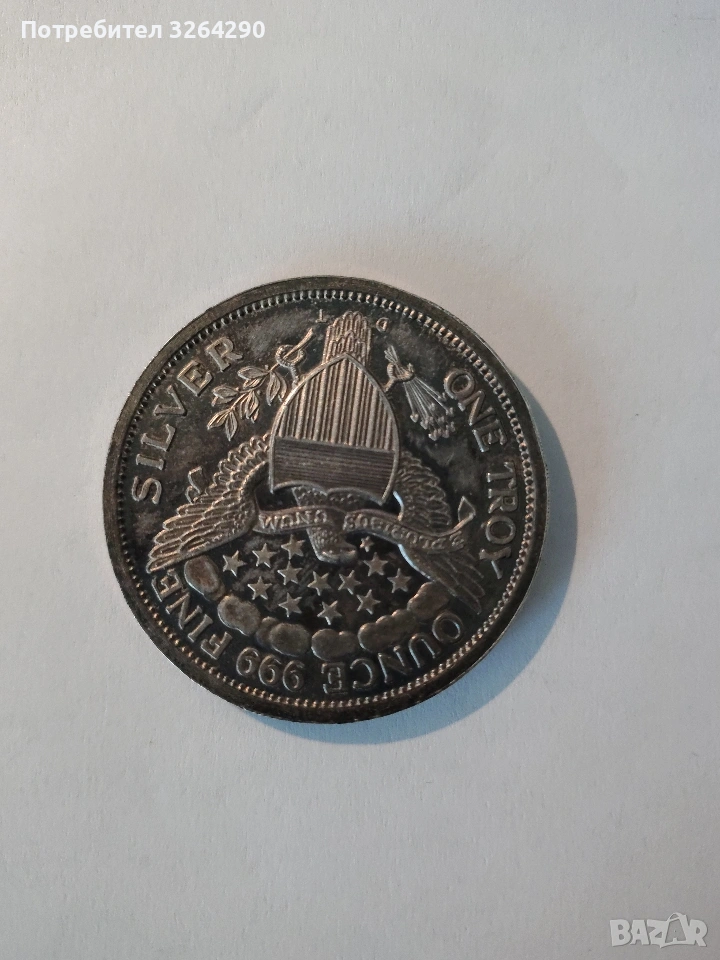 Сребърна монета 1OZ, снимка 1