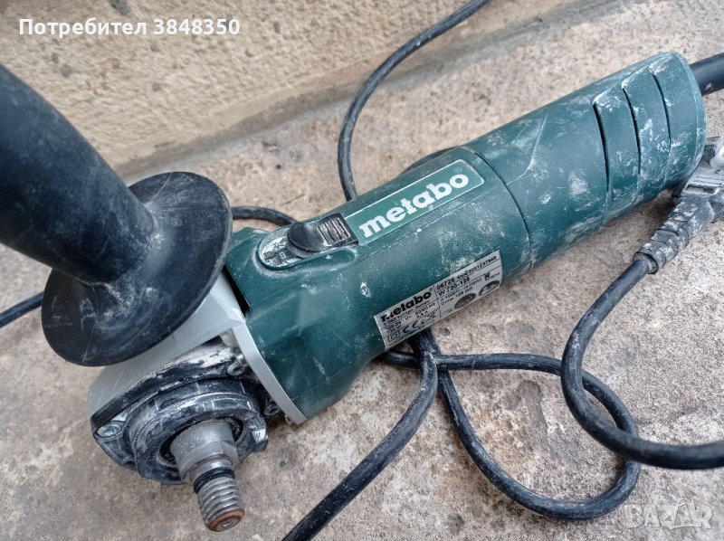 Ъглошлайф METABO  720 вата - за ремонт, снимка 1