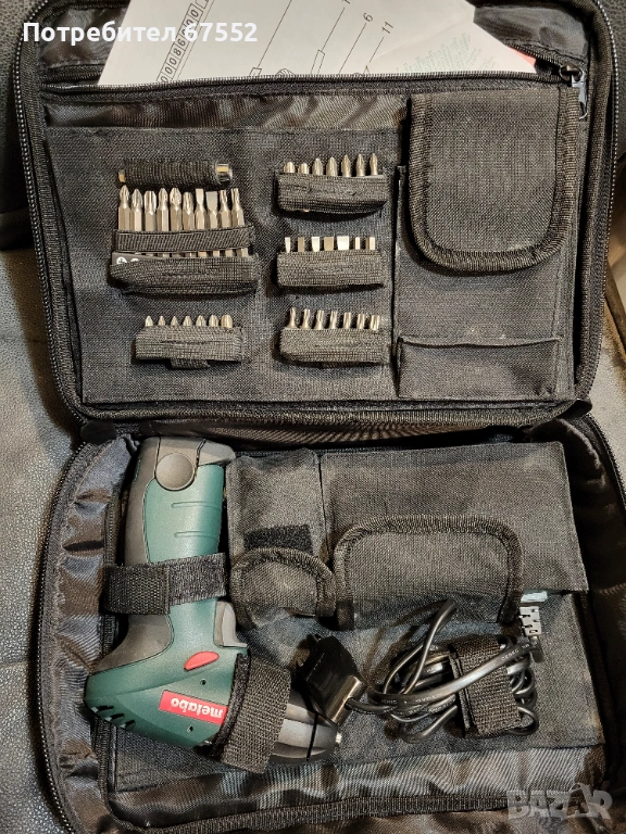 Акумулаторна отвертка/винтоверт Metabo PowerMaxx LI, снимка 1