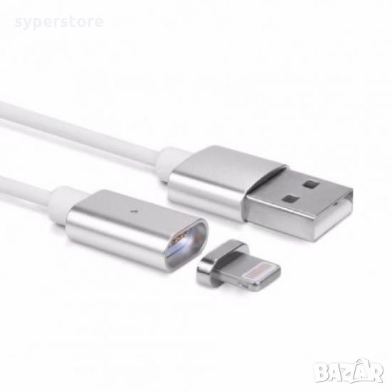Кабел Магнитен USB към Lightning Digital One SP01025 i5 1м USB to Lightning M/M , снимка 1