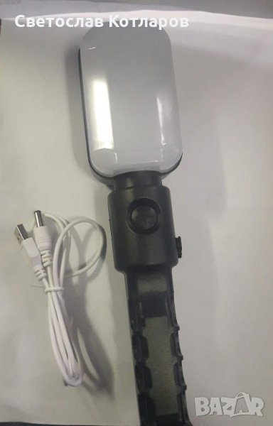 работна лампа зареждаща се  неонова светлина , снимка 1