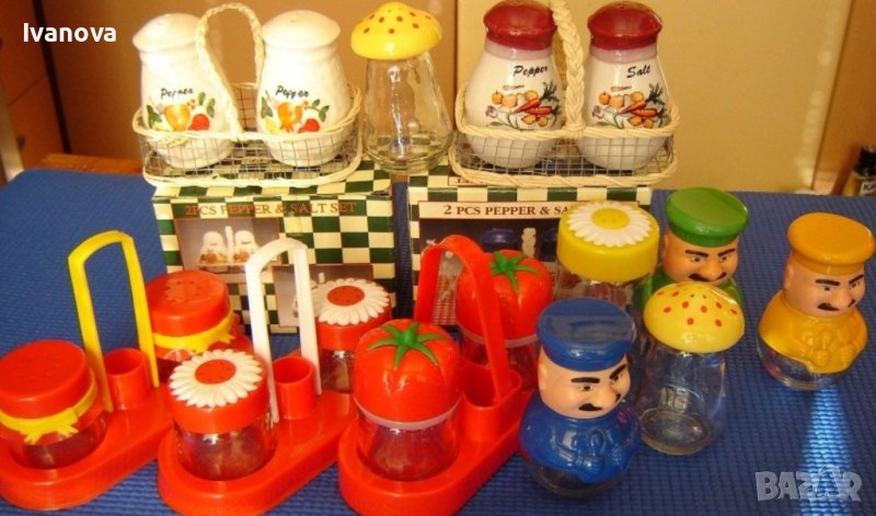 красиви солнички за подправки, снимка 1