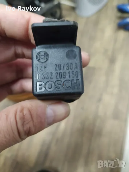 Реле BOSCH 0 332 209 150 12волт, 30А, 5-щифтен, снимка 1