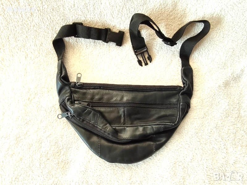 Чантичка за кръст от естествена кожа, снимка 1