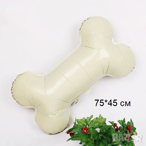 Голям Кокал Пес фолио фолиев балон хелий и въздух парти рожден ден, снимка 1