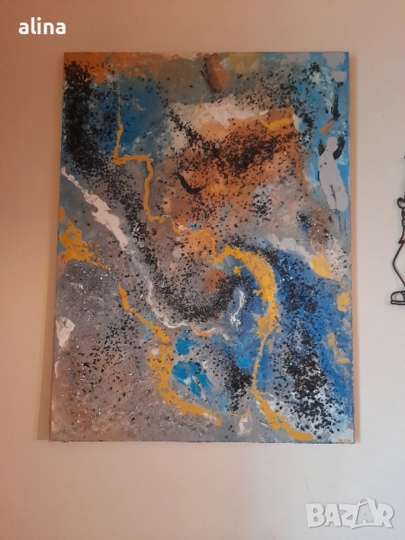 Картина с кристалчета, снимка 1