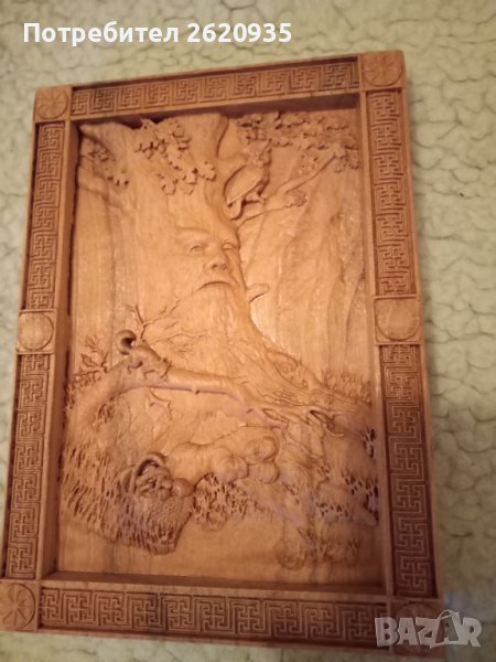 Дърворезба.  Пано, снимка 1