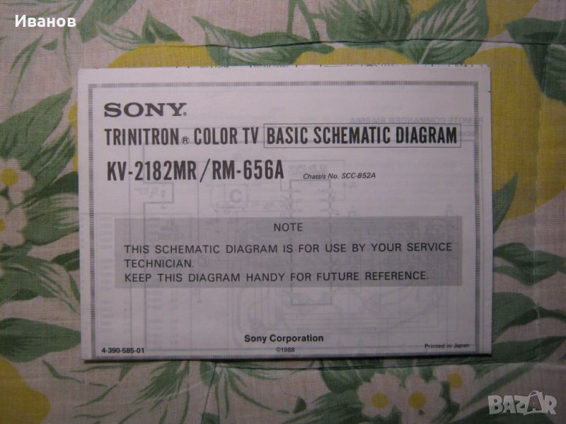 Sony Black Trinitron, снимка 1