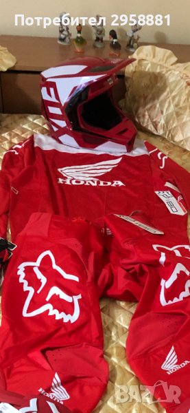 Fox Honda Motocross Блуза размер L, снимка 1