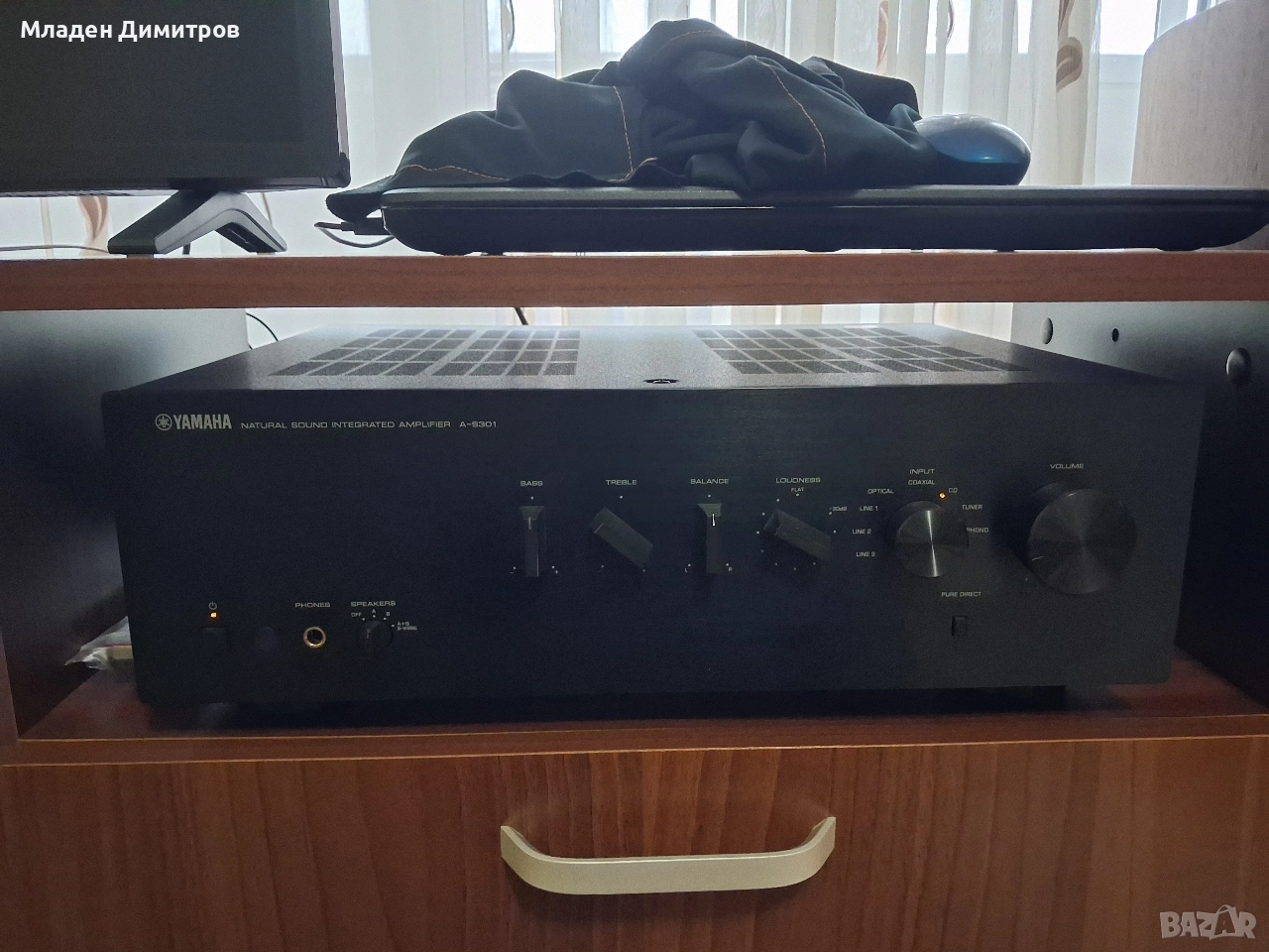 УСИЛВАТЕЛ Yamaha AS 301, снимка 1