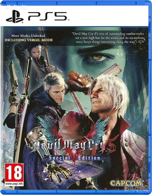 Devil May Cry 5 Special Edition /  /PS4 / Игра / Нова Запечатана , снимка 1