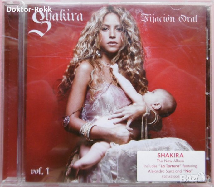 Shakira – Fijación Oral Vol. 1 (2005, CD), снимка 1