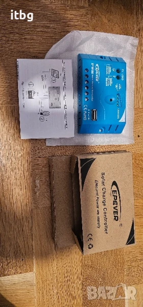 Нов 12V 5A PWM соларен контролер , снимка 1