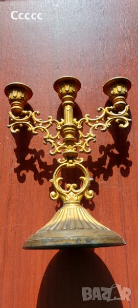 Свещник за три свещи, снимка 1