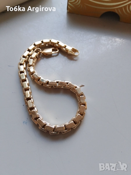 ЗЛАТНА ГРИВНА СЪС СЕРТИФИКАТ ЗА КАЧЕСТВО И КАРАТИ 👈, снимка 1