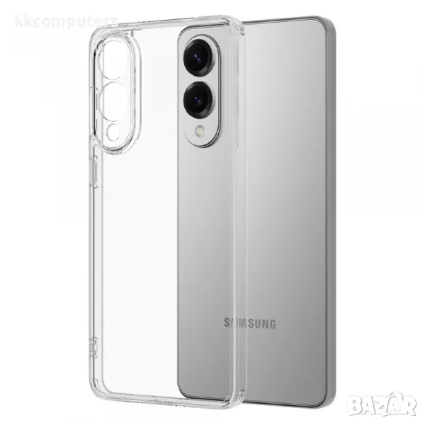Калъф силикон 100% прозрачен 2mm за Samsung S25 Edge Баркод : 3131991, снимка 1