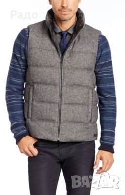 Boss By Hugo Boss / М-Л / 100 оригинал / Пухен елек с двулицев дизайн, снимка 1