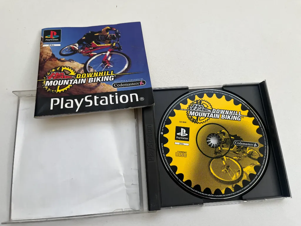 Jeu No Fear Downhill Mountain Biking Sur Sony PlayStation 1 - Très Bon état