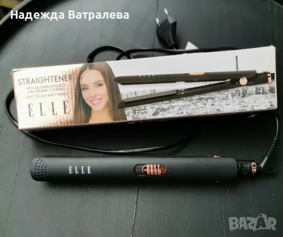 Преса за коса ELLE , снимка 3 - Преси за коса - 49148272