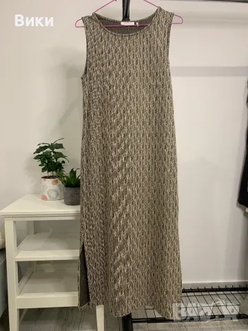 Дълга рокля в размер L, снимка 9 - Рокли - 47301677