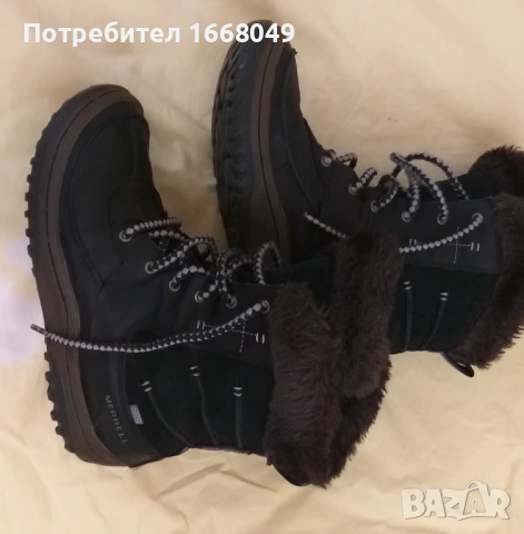 Продавам зимни обувки, снимка 3 - Дамски боти - 53083675