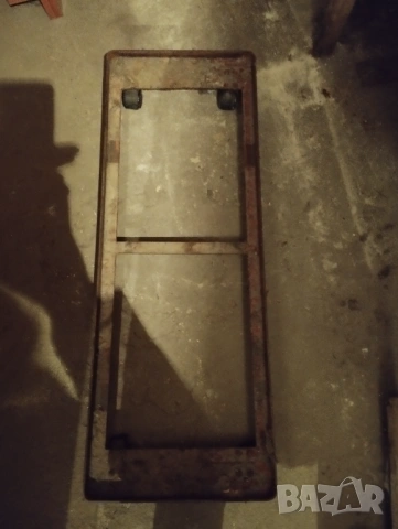 Метална стойка количка с 4 колела 