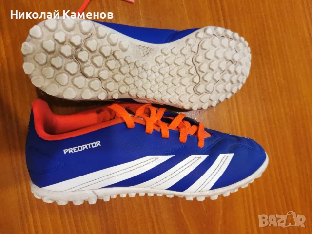 Детски стоножки Adidas Predator 36 2/3, снимка 4 - Детски маратонки - 50492334