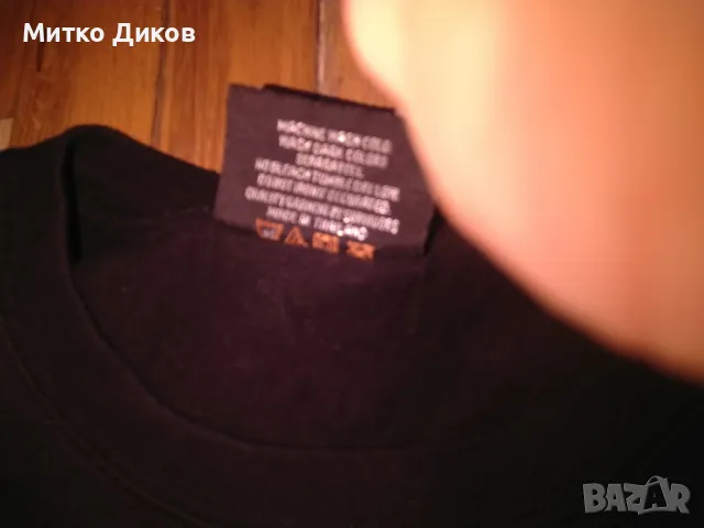 Hot As Hell Rock Hand маркова рокаджийска тениска размер С-М, снимка 5 - Тениски - 49442206