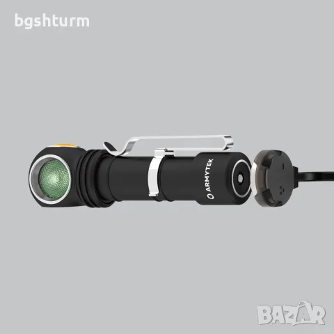 Професионален челен фенер 3 в 1 Armytek Wizard C2 WG (Бяла и Зелена светлина) – 1020 лумена, снимка 5 - Оборудване и аксесоари за оръжия - 56126962
