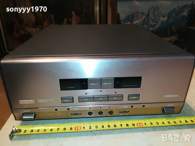 YAMAHA KXW-S70 REVERSE DECK-SWISS 1604221915, снимка 3 - Декове - 36477670