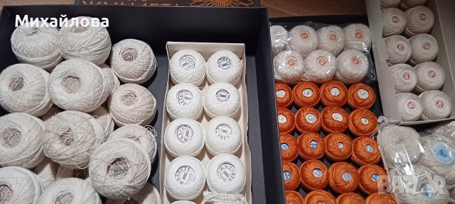 Котон кроше, Перле и „Жулиета“ от 20 гр. и 50 гр., снимка 5 - Гоблени - 46342743