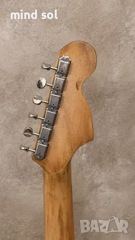 Custom Hendrix Strat-Style Relic електрическа китара – махагоново тяло, Wilkinson Tremolo, снимка 8 - Китари - 55976788