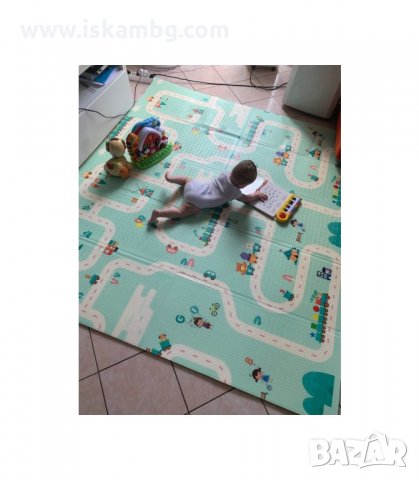 ДВУЛИЦЕВА ДЕТСКА ПОСТЕЛКА ЗА ИГРА С РАЗМЕРИ 2 Х 1.8 М. - код 2804, снимка 15 - Други - 33917190