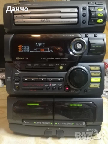Аудио система  JVC  MX-D651TR, снимка 5 - Аудиосистеми - 51055491