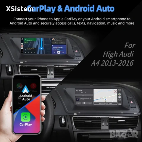 Audi A4. 13-16 carplay androidauto Linux, снимка 5 - Аксесоари и консумативи - 53206743