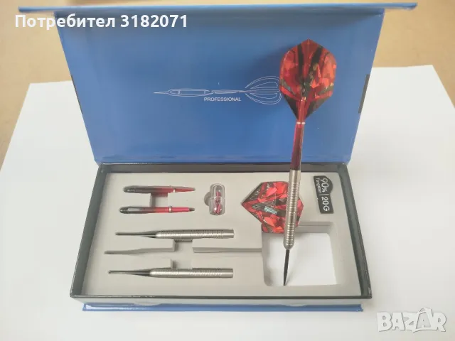 90% tungsten професионални стрелички за дартс,20 грама, снимка 1