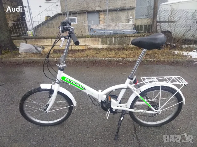 Сгъваем велосипед KS CUCLING CLASSIC Folding Bicycle 20 цолови капли. Внос от Германия. Лека алумини, снимка 15 - Велосипеди - 48431997