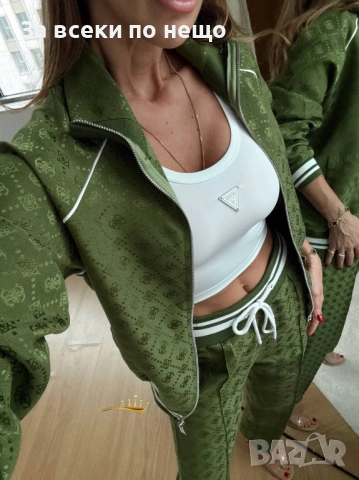 Guess Дамски Спортен Комплект С 3 Части🔝Дамски Спортен Екип С Три Части Гес - 4 Цвята Код SK1221, снимка 7 - Спортни екипи - 54103362