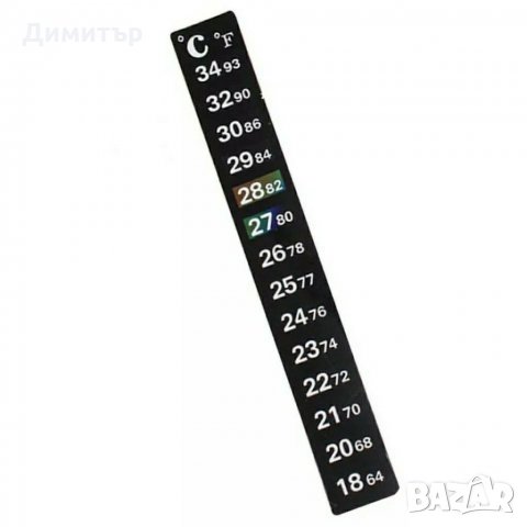 Термометър за аквариум, снимка 4 - Оборудване за аквариуми - 31592718