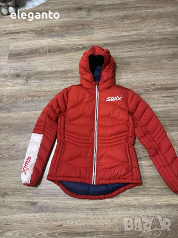 Висок клас дамска пухенка SWIX Dynamic Snow 650+fill down Jacket , M размер , снимка 3 - Якета - 52641067