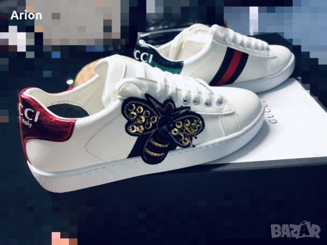 Дамски модерни маратонки Gucci ПРОМОЦИЯ, снимка 4 - Маратонки - 29620812