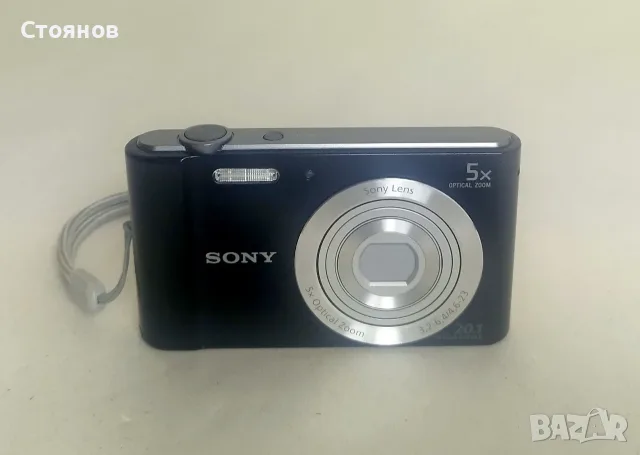 Цифров фотоапарат Sony DSC-W800 / 20.1 Mpx, снимка 2 - Фотоапарати - 56175990