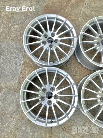 17 джанти 5х112 Audi A5 А3 А4 А6 A7 A8 Q2 Q3 Q5 5х112 Ауди А3 А4 А5 А6 А8 Оригинал, снимка 4 - Гуми и джанти - 49147493
