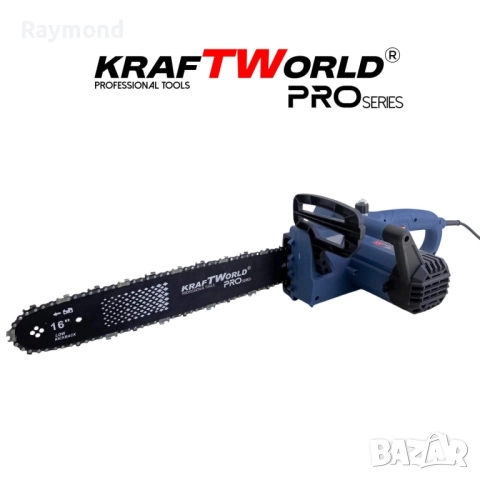 Електрическа Резачка за дърва KraftWorld 2200W – 220V, 40 см, снимка 7 - Други инструменти - 51793384