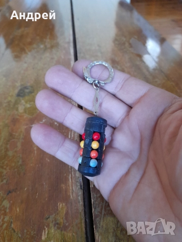 Стар ключодържател играчка Рубик, снимка 2 - Други ценни предмети - 51466981
