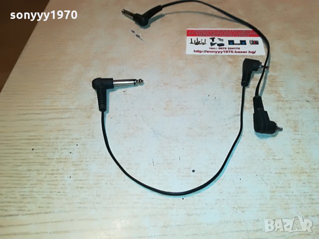 2бр аудиокабели-34см жак/чинч 2808211854, снимка 3 - Други - 33942994