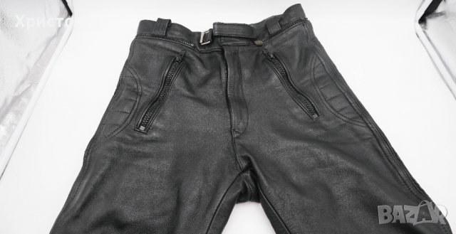 Кожен мото панталон Louis 52 размер М 