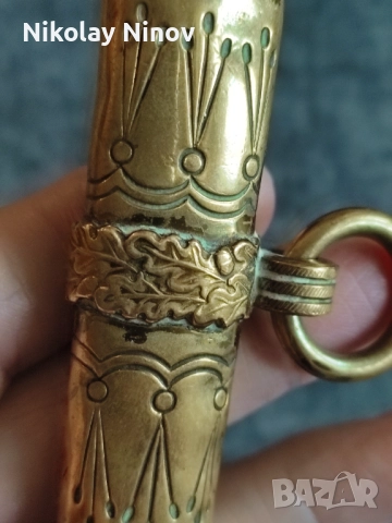 Немски офицерски кинжал  Kriegsmarine от WW2, снимка 9 - Антикварни и старинни предмети - 52433061