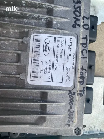 Компютър с имобилайзер за Ford Transit , снимка 7 - Части - 47356110